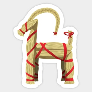 Yule Goat Sticker